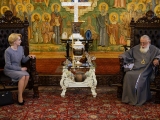 Ināra Mūrniece Gruzijā: valstij un baznīcai šobrīd ir svarīgi iestāties par stipru un vienotu Eiropu