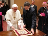 20.06.2012. Ārvalstīs: Ministru prezidents Valdis Dombrovskis ticies ar Romas pāvestu