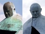 21.11.2012. Ārvalstīs/Roma: Notikusi Jāņa Pāvila II uzlabotās statujas atklāšana