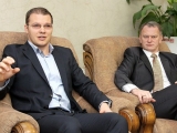 13.12.2013: Raivis Dzintars un Gaidis Bērziņš: Valdība nav “draugu klubs”, par principiem būs cīņa