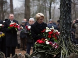 Ebreju geto ieslodzīto iznīcināšanas piemiņai/Saeimas priekšsēdētāja Ināra Mūrniece: Līdz pat šodienai neaptverams ir lielākais genocīda noziegums Latvijā