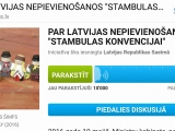 Ir savākts 10 000 parakstu par Latvijas nepievienošanos “Stambulas konvencijai”
